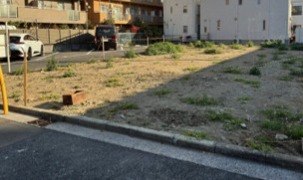 岡山県岡山市西区 駐車場整備の路盤工事