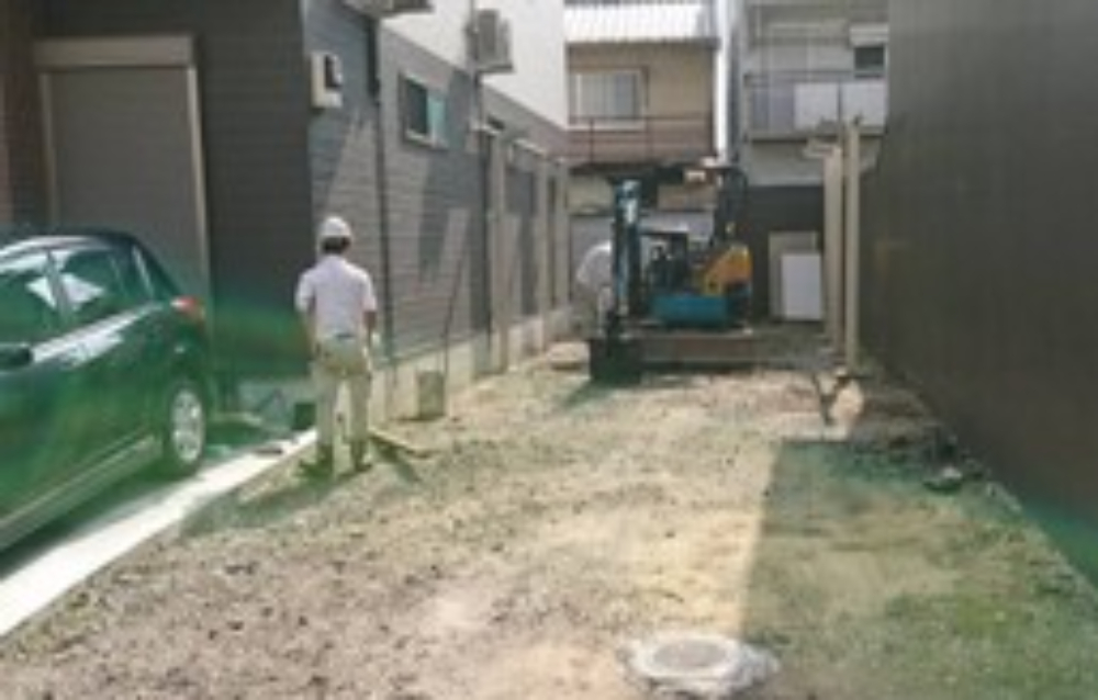 岡山県岡山市東区 アスファルト舗装工事