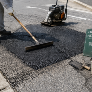 【2026年最新】岡山市の舗装補修の費用相場と最適な工法！ひび割れ・陥没を放置する危険性をプロが解説