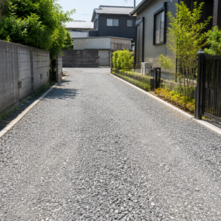 【2026年最新】私道を砕石舗装にする費用相場は？舗装のプロが解説するメリットとぬかるみ対策
