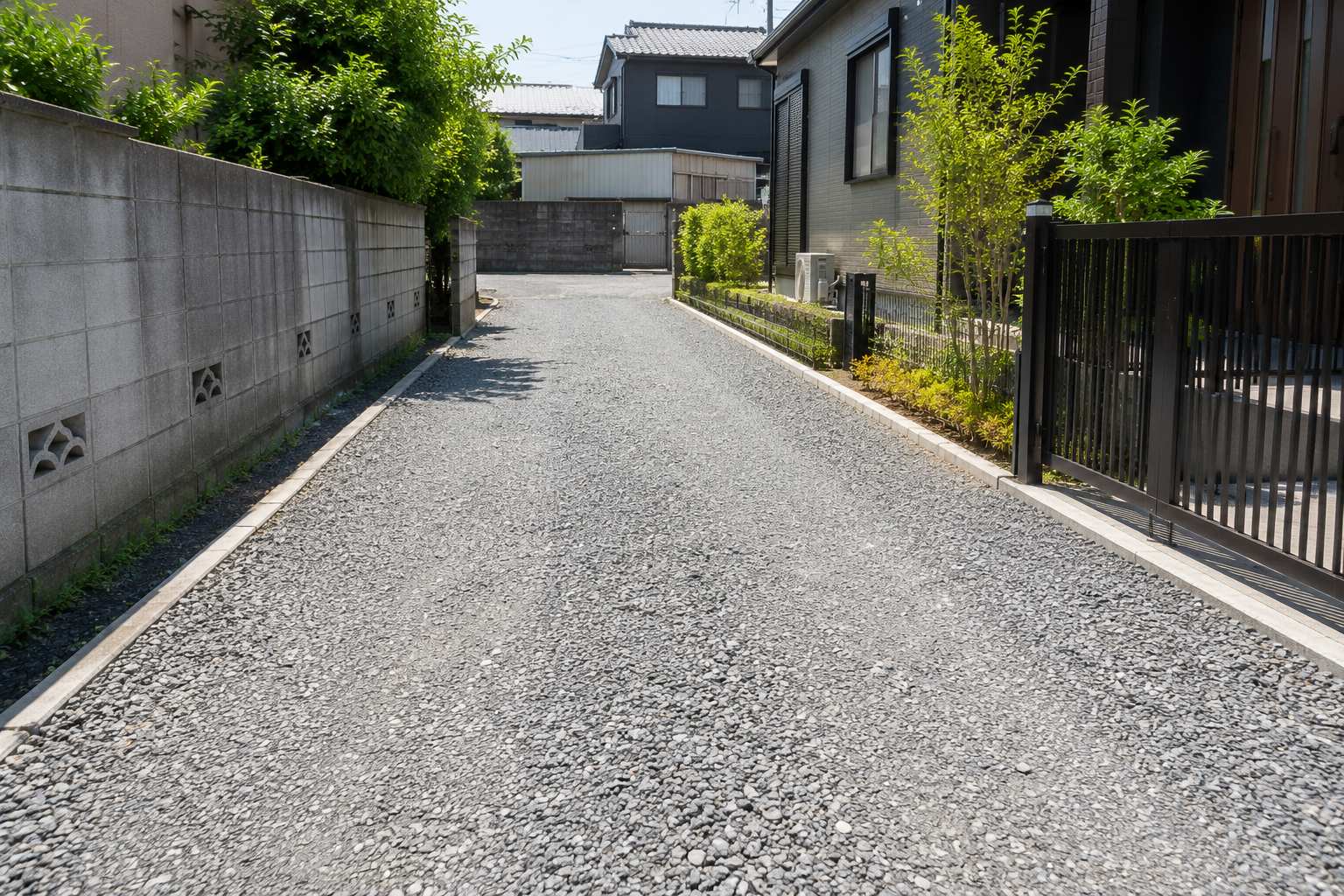 【2026年最新】私道を砕石舗装にする費用相場は？舗装のプロが解説するメリットとぬかるみ対策