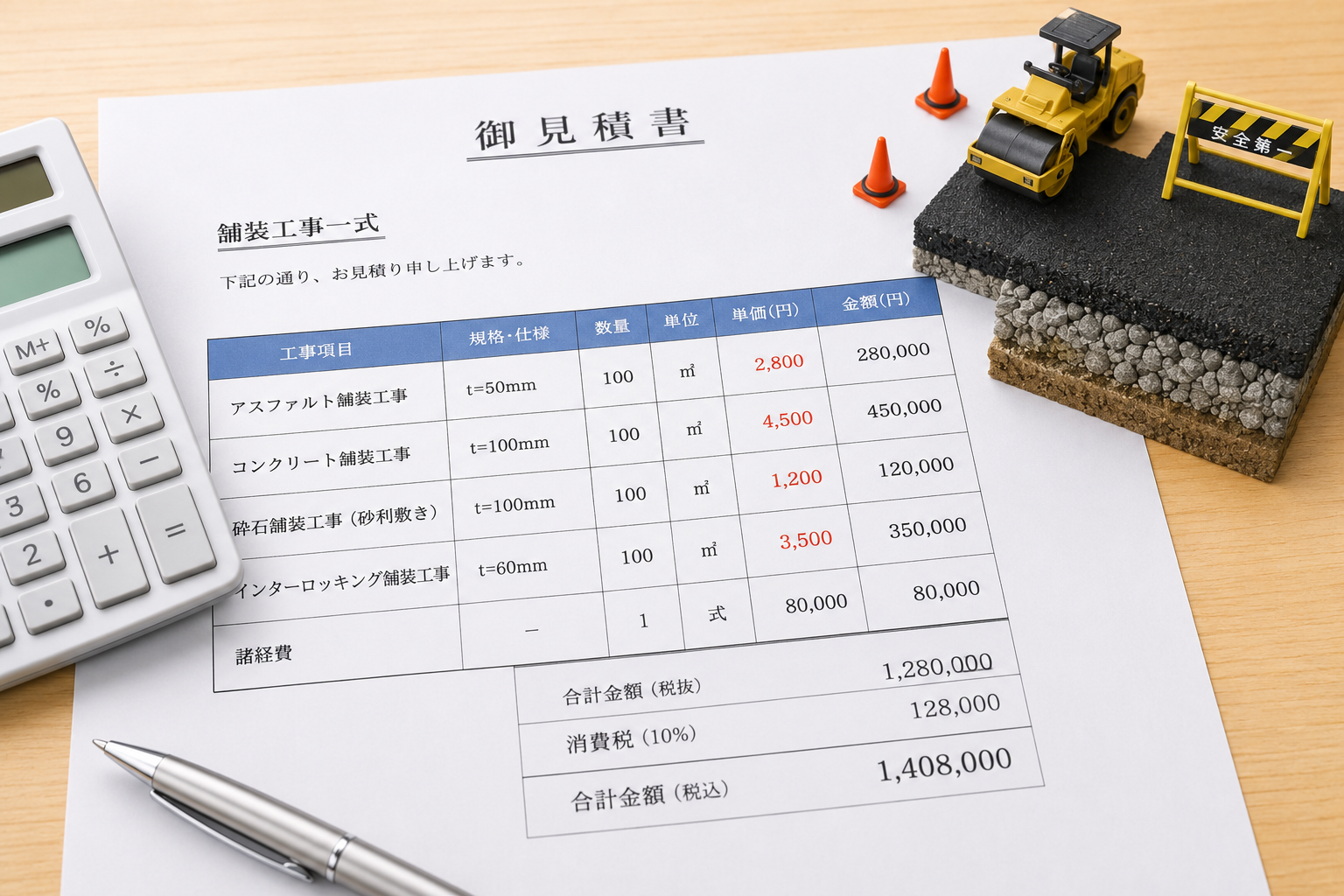 【2026年最新】岡山市の舗装工事の単価相場まとめ！安く抑えるコツと費用内訳を舗装のプロが徹底解説